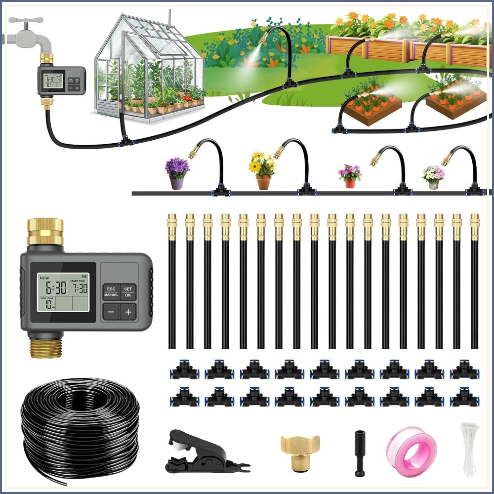 Smart Garden Is - Smart Drip Irrigation System 60ft with