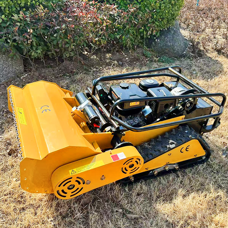 Smart Garden Sensors - Customized Multi-functional Crawler Lawn Mower Smart