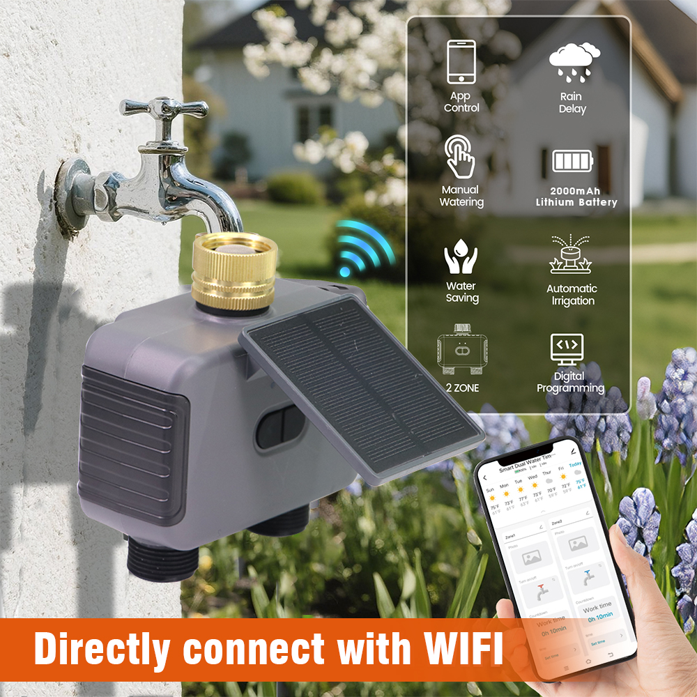 Tuay Smart Solar 2-Zone Wateri - Smart Garden Zone incelemesi ve fiyatı