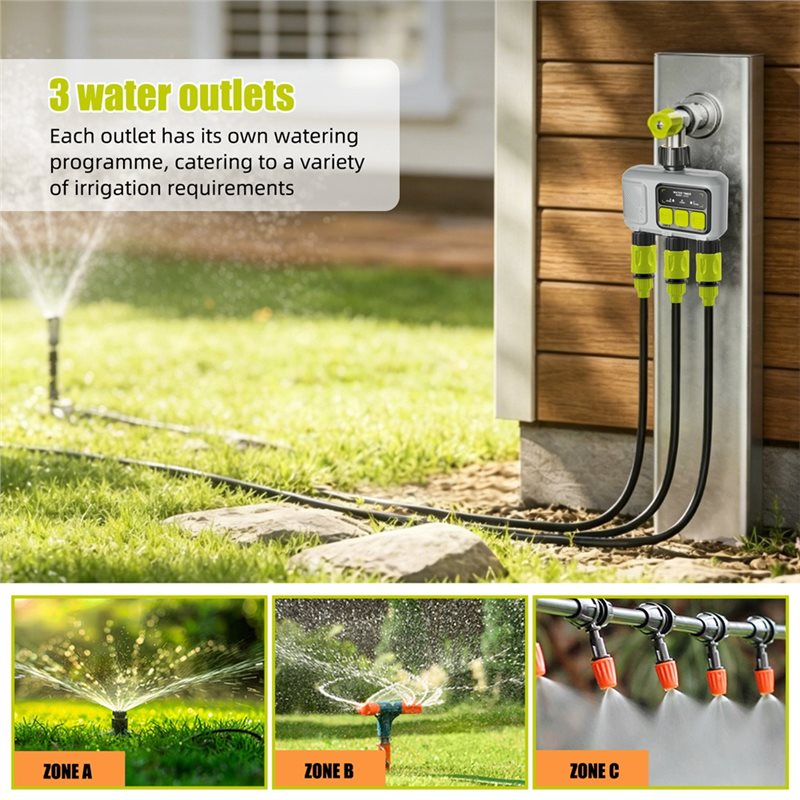 LLCS-3 Zone Smart Water Timer  - Smart Garden Zone incelemesi ve fiyatı