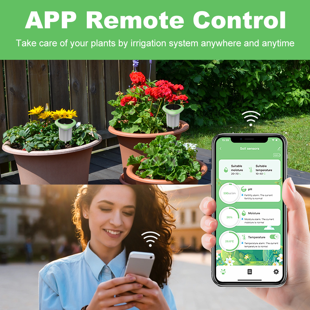 MANHOT WiFi Smart Solar Soil S - Smart Garden Sensors incelemesi ve fiyatı