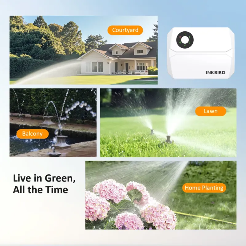 Inkbird IIC-400-WIFI 4 Zones S - Smart Garden Zone incelemesi ve fiyatı