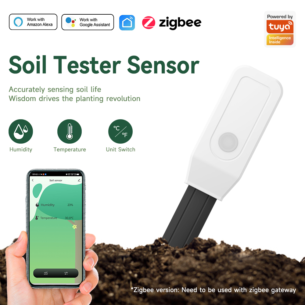 iHseno Tuya Zigbee Smart Soil  - Smart Garden Sensors incelemesi ve fiyatı