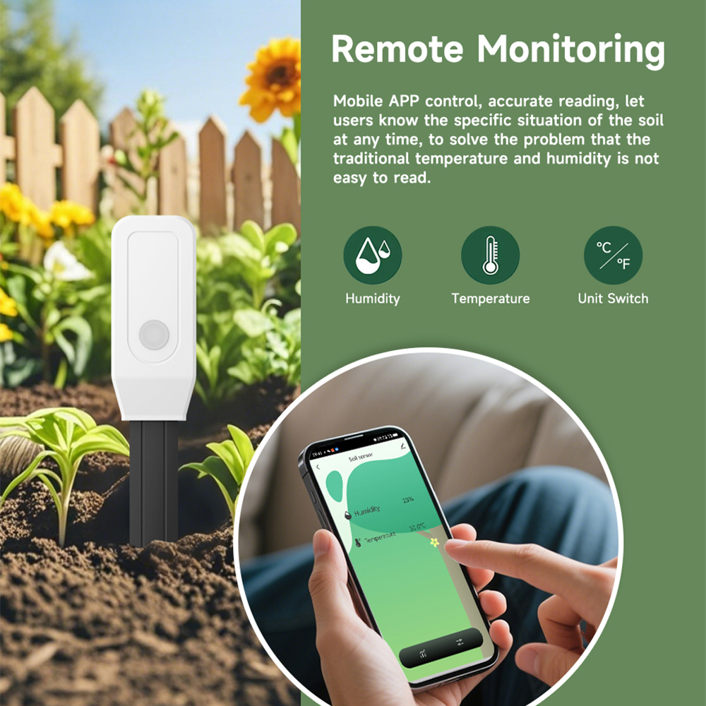 iHseno Tuya Zigbee Smart Soil  - Smart Garden Sensors incelemesi ve fiyatı