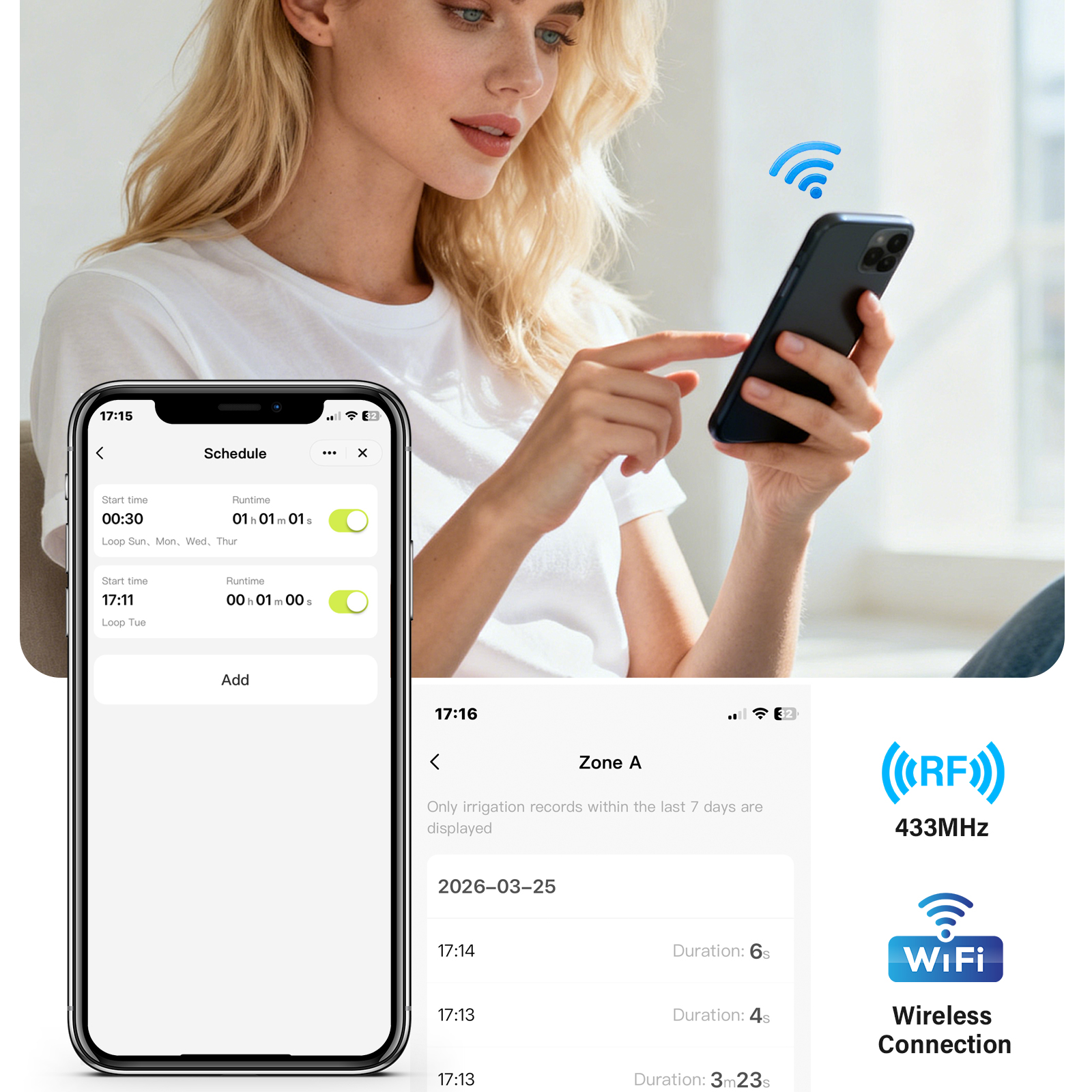 WiFi Smart Water Timer with Ga - Smart Garden Zone incelemesi ve fiyatı