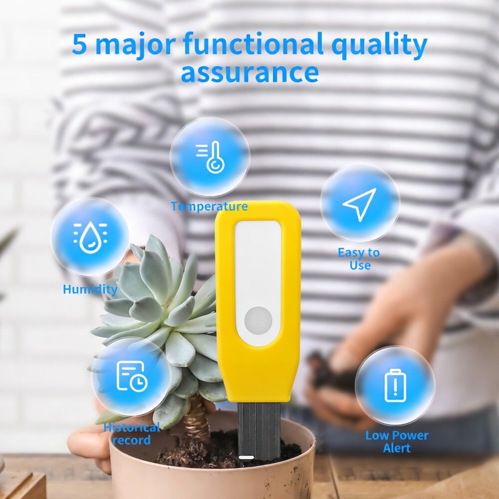 WiFi Soil Monitor Tuya Smart T - Smart Garden Sensors incelemesi ve fiyatı