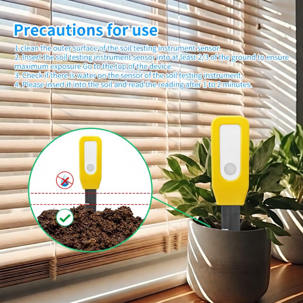 WiFi Soil Monitor Tuya Smart T - Smart Garden Sensors incelemesi ve fiyatı