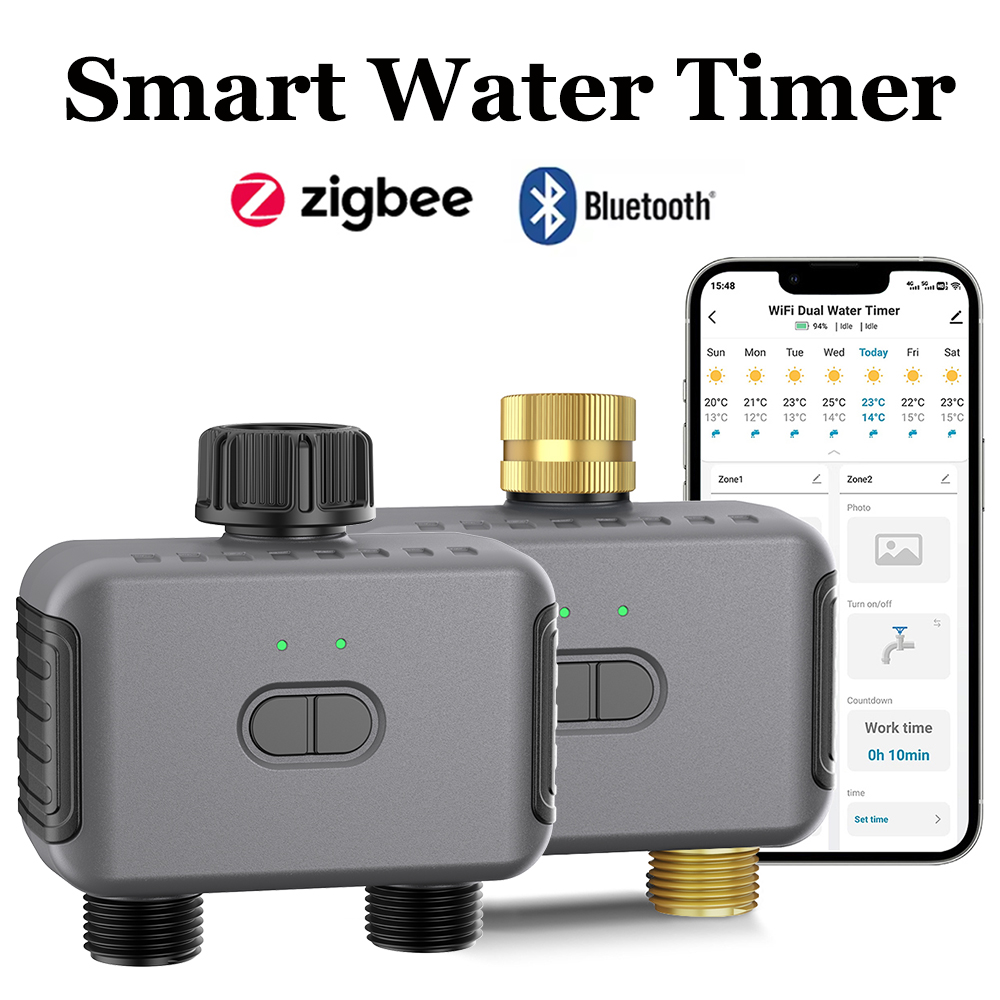 Tuya Smart Water Timer Zigbee/ - Smart Garden Watering System incelemesi ve fiyatı