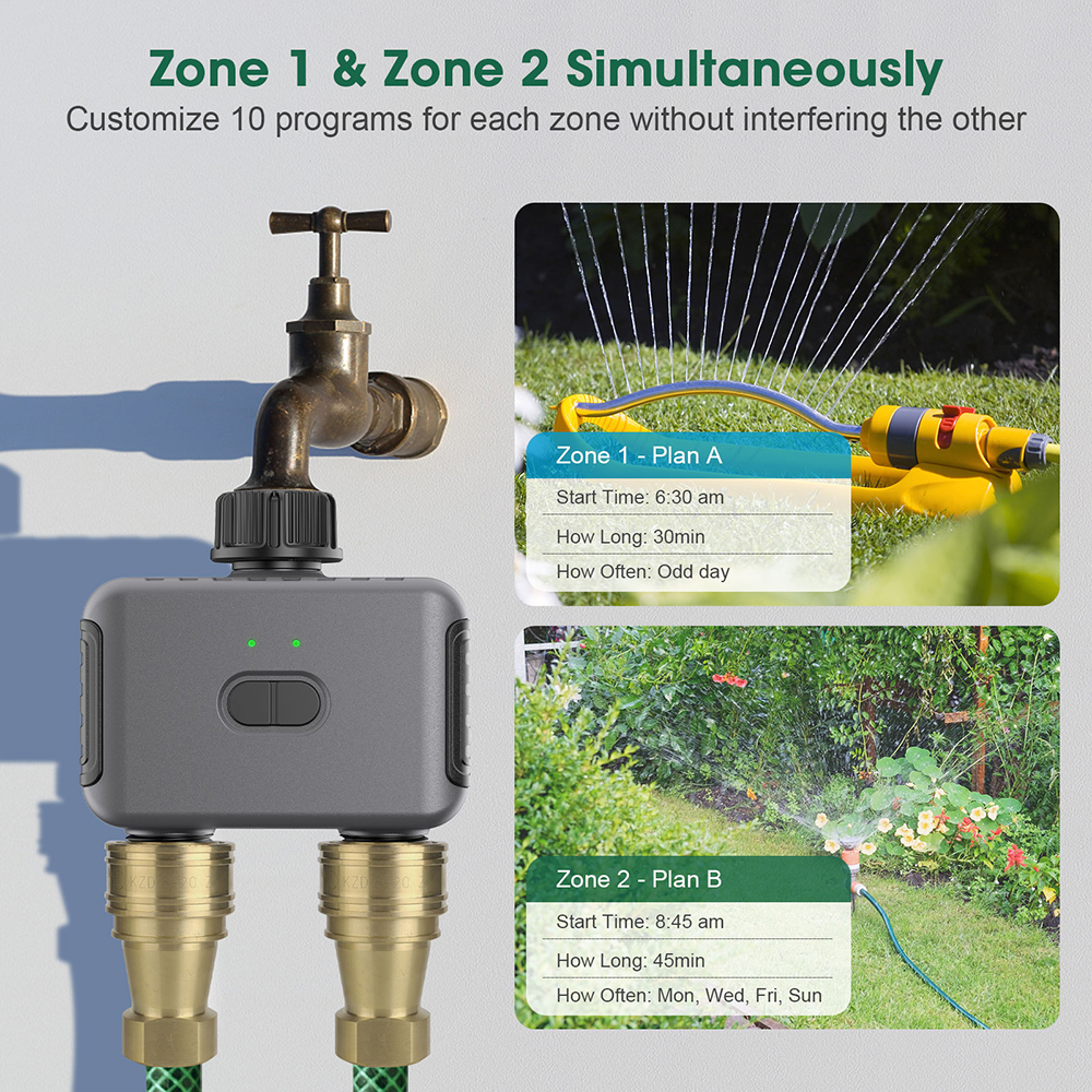 Tuya Smart Water Timer Zigbee/ - Smart Garden Watering System incelemesi ve fiyatı