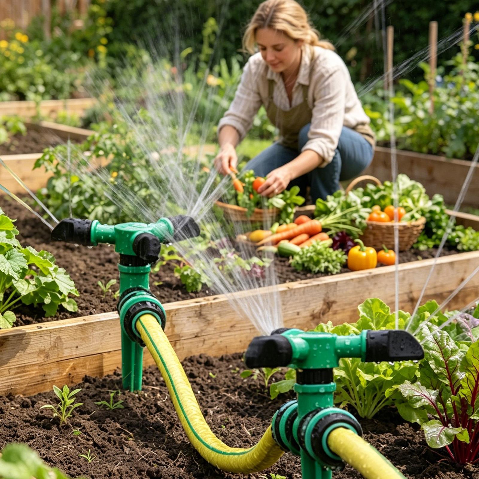 Automatic Rotating Water Sprin - Smart Garden Sprinkler incelemesi ve fiyatı