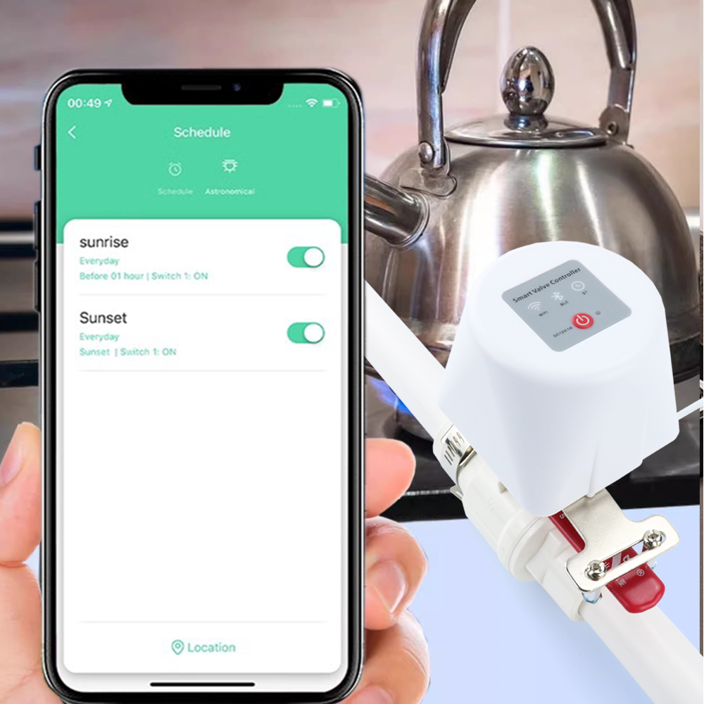 Tuya WiFi Water Valve Wireless - Smart Garden Instructions incelemesi ve fiyatı
