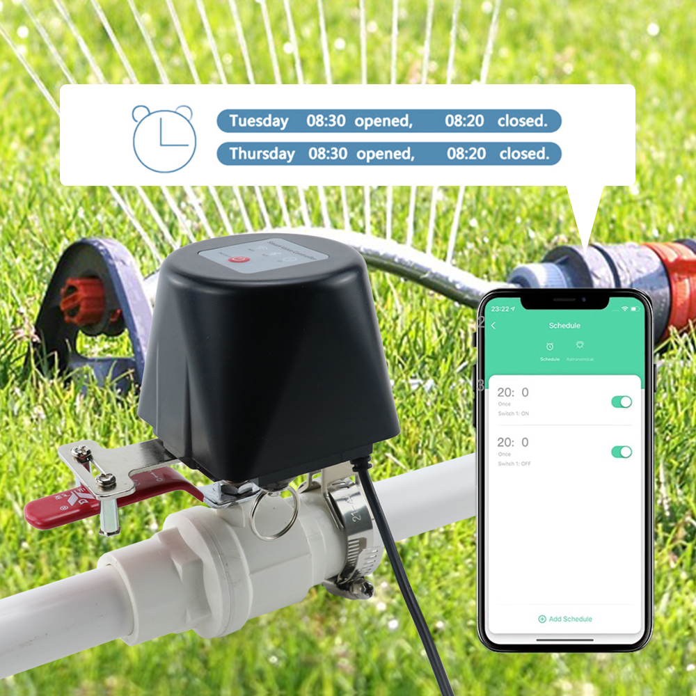 Tuya WiFi Water Valve Wireless - Smart Garden Instructions incelemesi ve fiyatı