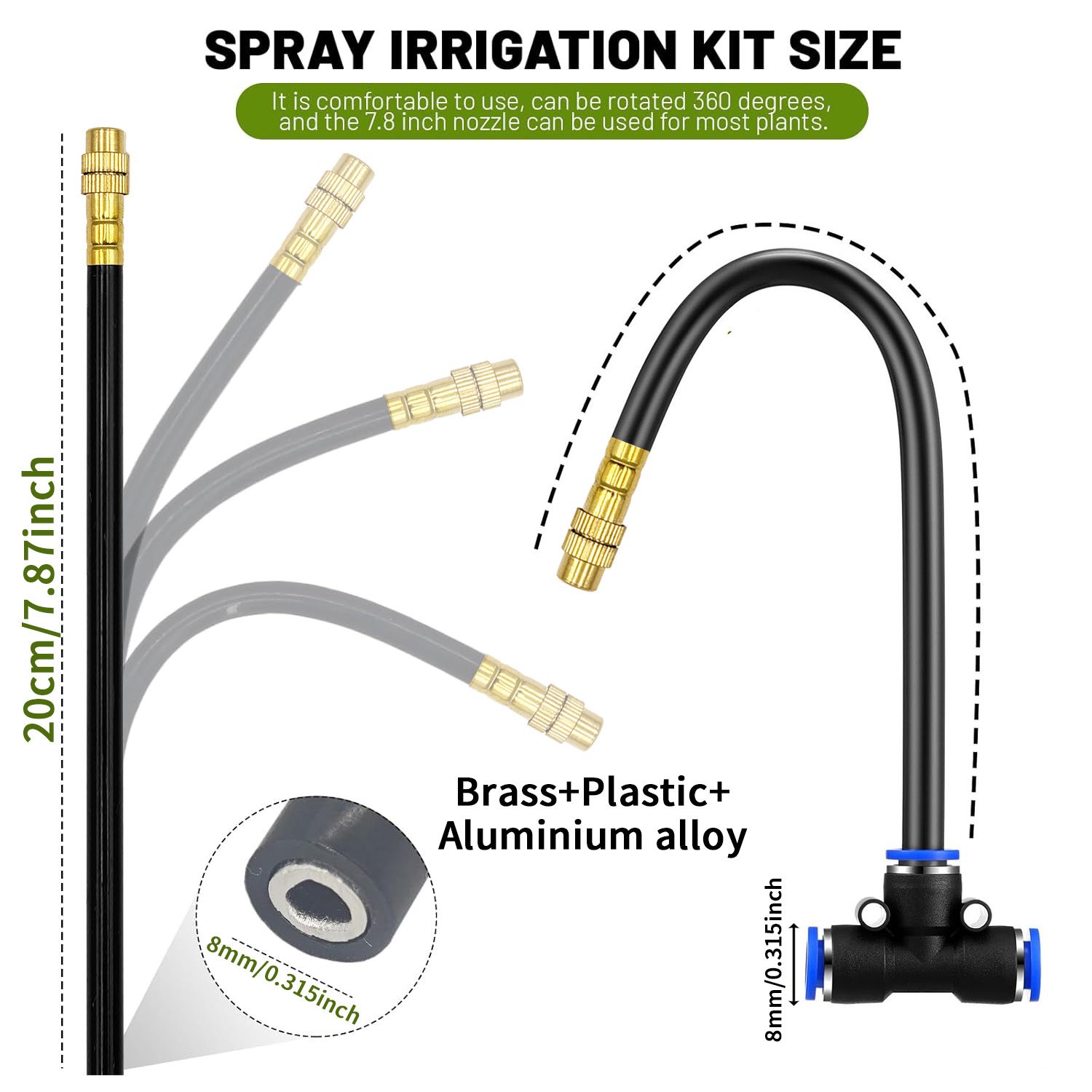 Garden 5/8mm PE Hose Sprayer K - Smart Garden Hose incelemesi ve fiyatı