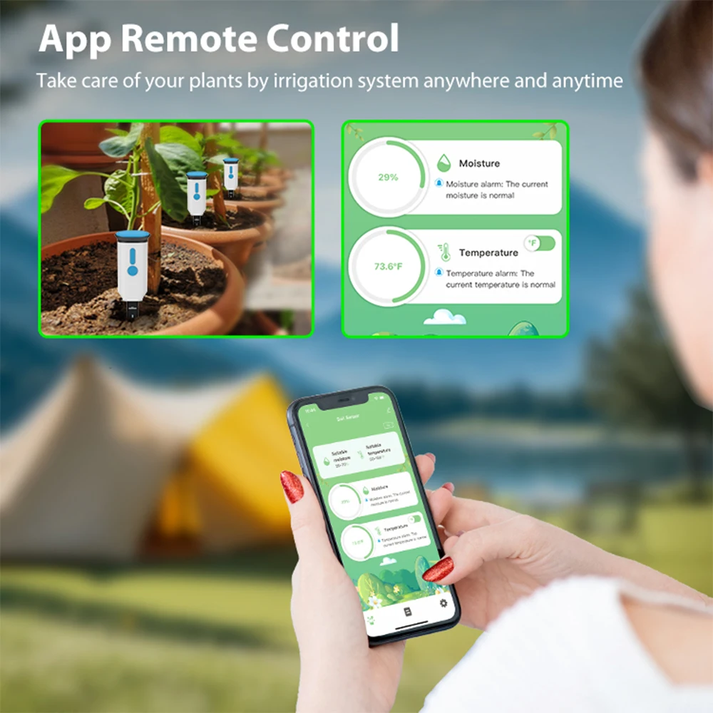 Haozee Tuya Smart WiFi Soil Mo - Smart Garden Sensors incelemesi ve fiyatı