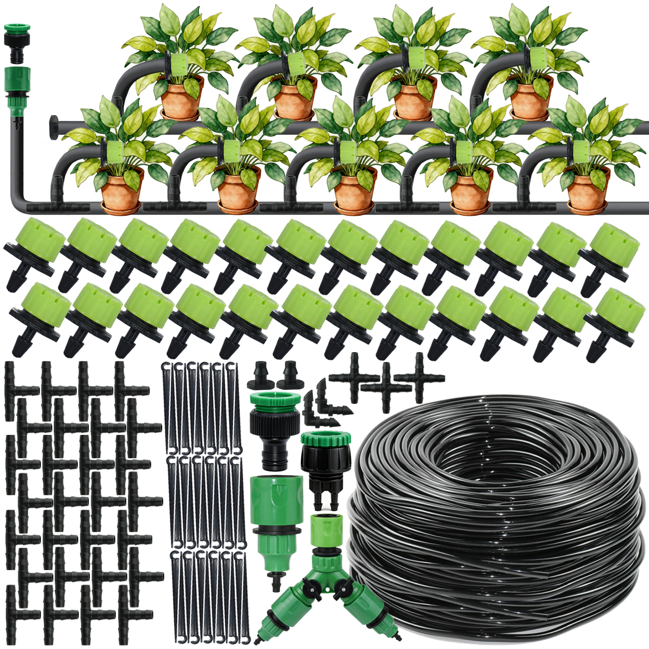 5-30M Garden 1/4'' Hose Drip I - Smart Garden Watering System incelemesi ve fiyatı