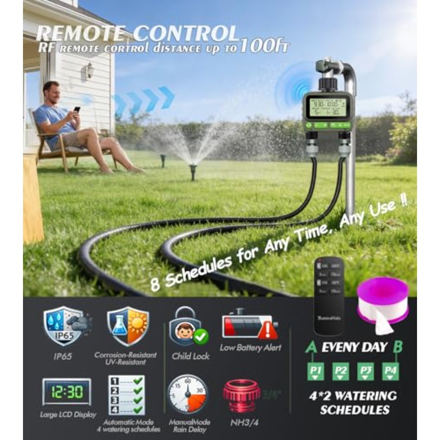 Smart Sprinkler Timer for Lawn - Smart Garden Zone incelemesi ve fiyatı
