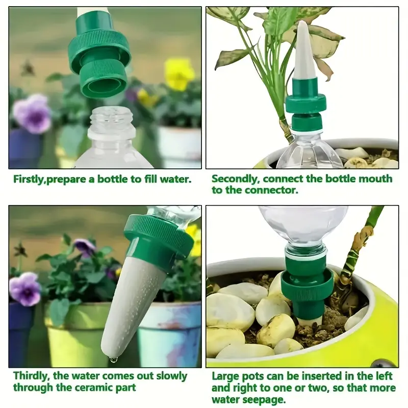 4Pcs Automatic Plant Drip Irri - Smart Garden Technology incelemesi ve fiyatı