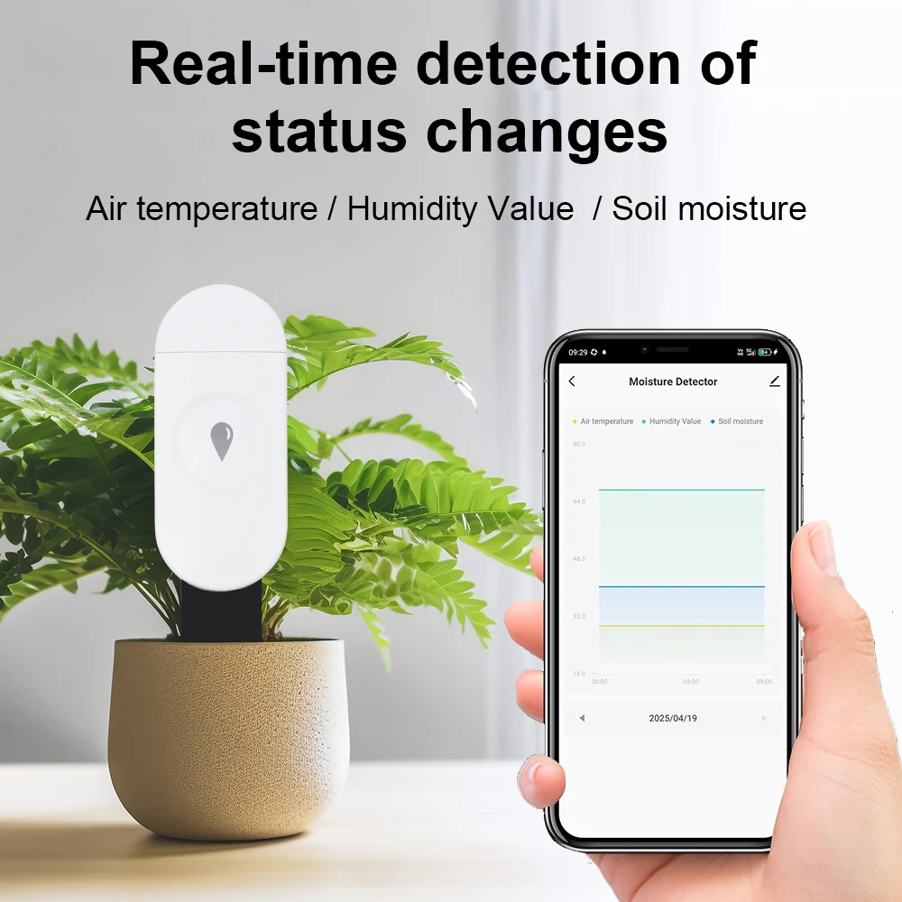 Tuya Zigbee Temperature Humidi - Smart Garden Is incelemesi ve fiyatı