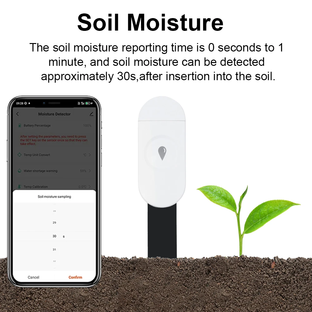 Tuya Zigbee Temperature Humidi - Smart Garden Is incelemesi ve fiyatı