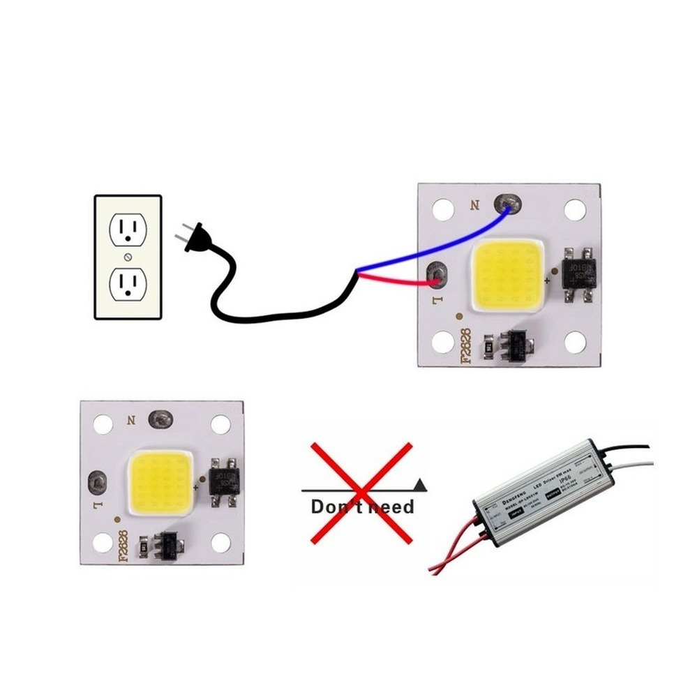 10W COB module 220V LED Chip D - Smart Garden Outdoor incelemesi ve fiyatı