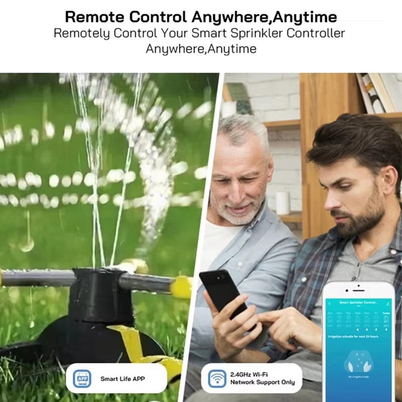 Tuya WiFi Smart Sprinkler Cont - Smart Garden Sensors incelemesi ve fiyatı