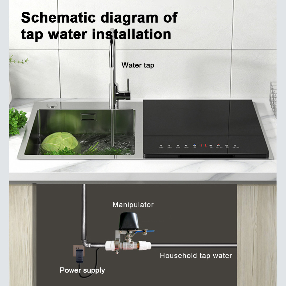 TUYA WIFI Smart Auto Shut-Off  - Smart Garden Instructions incelemesi ve fiyatı