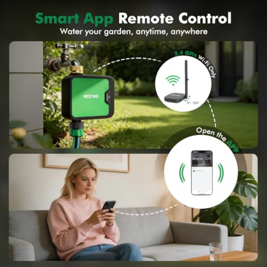 Smart WiFi Water Timer for Gar - Smart Garden Hose incelemesi ve fiyatı