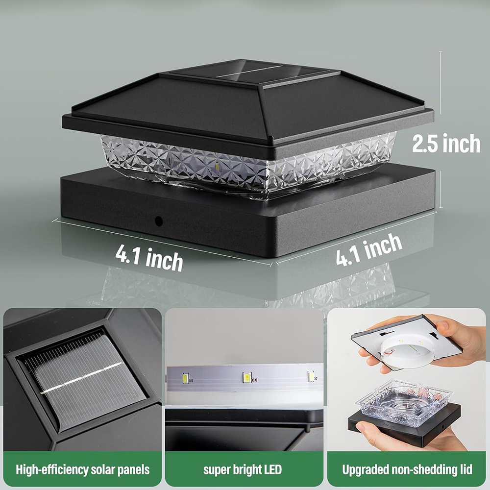 6/12X Outdoor Solar Post Cap L - Smart Garden Smart Fence incelemesi ve fiyatı