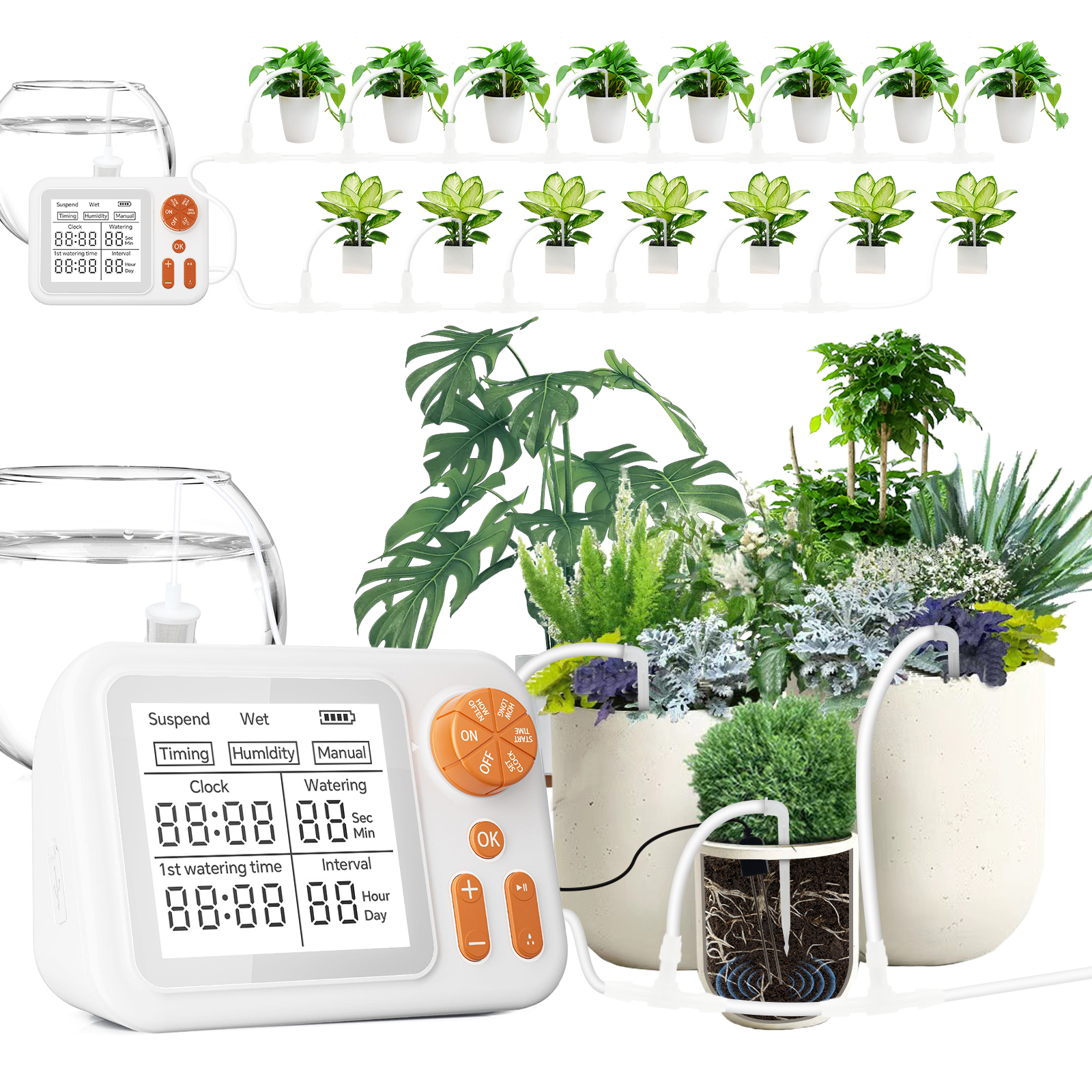 Automatic Drip Irrigation Syst - Smart Garden Click And Grow incelemesi ve fiyatı