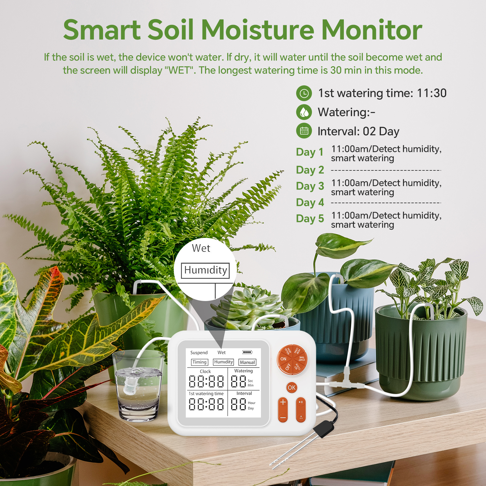 Automatic Drip Irrigation Syst - Smart Garden Click And Grow incelemesi ve fiyatı