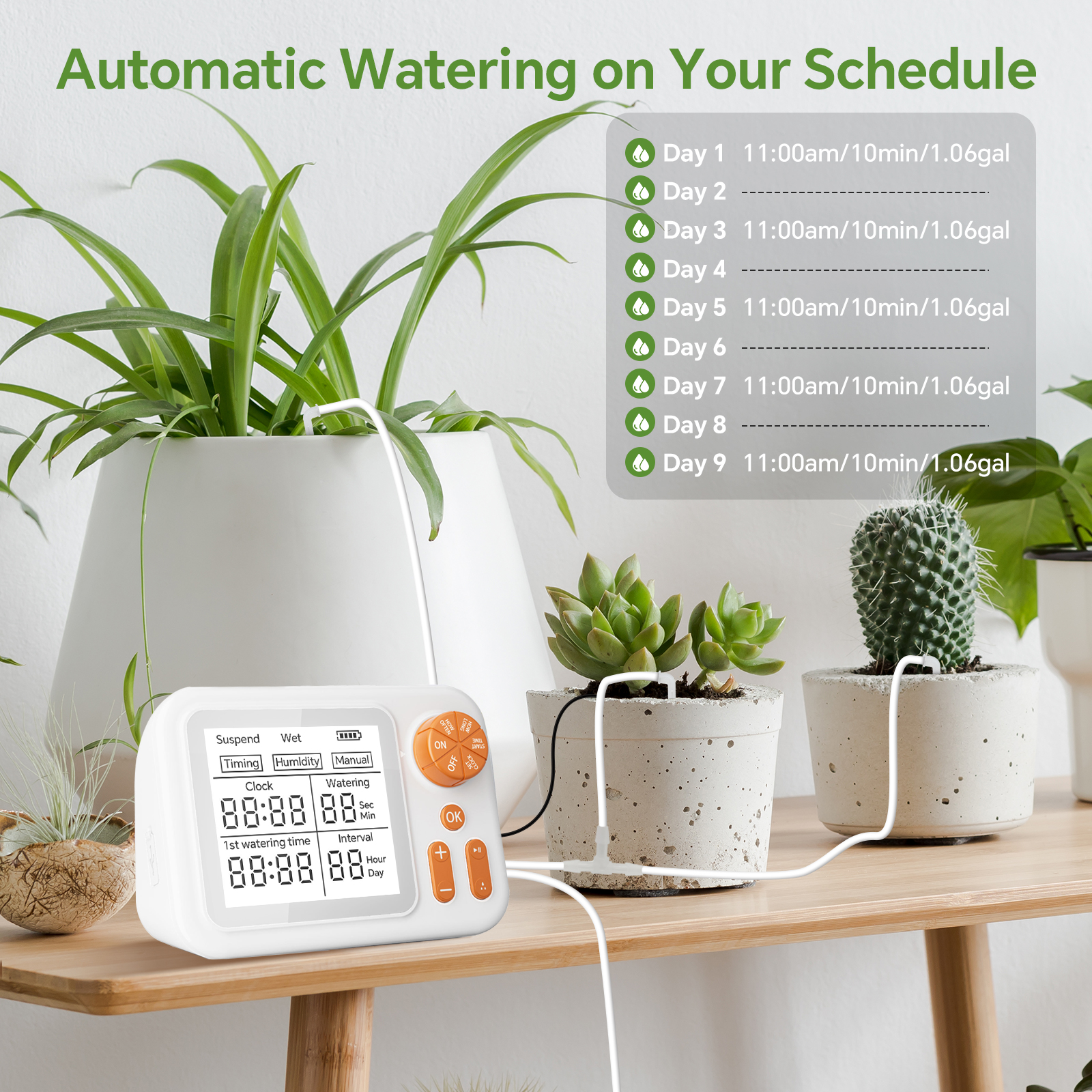Automatic Drip Irrigation Syst - Smart Garden Click And Grow incelemesi ve fiyatı
