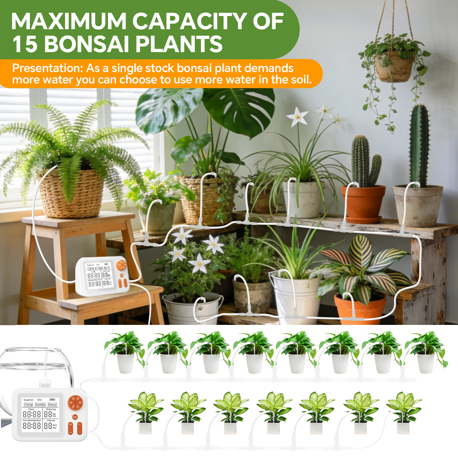 Automatic Drip Irrigation Syst - Smart Garden Click And Grow incelemesi ve fiyatı