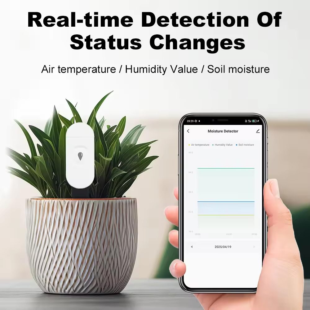 Tuya Zigbee Temperature Humidi - Smart Garden Sensors incelemesi ve fiyatı