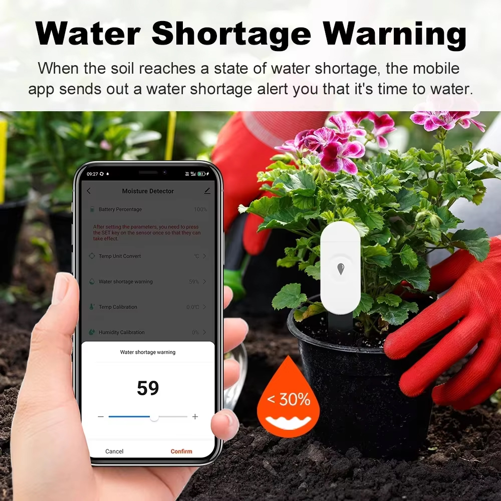 Tuya Zigbee Temperature Humidi - Smart Garden Sensors incelemesi ve fiyatı