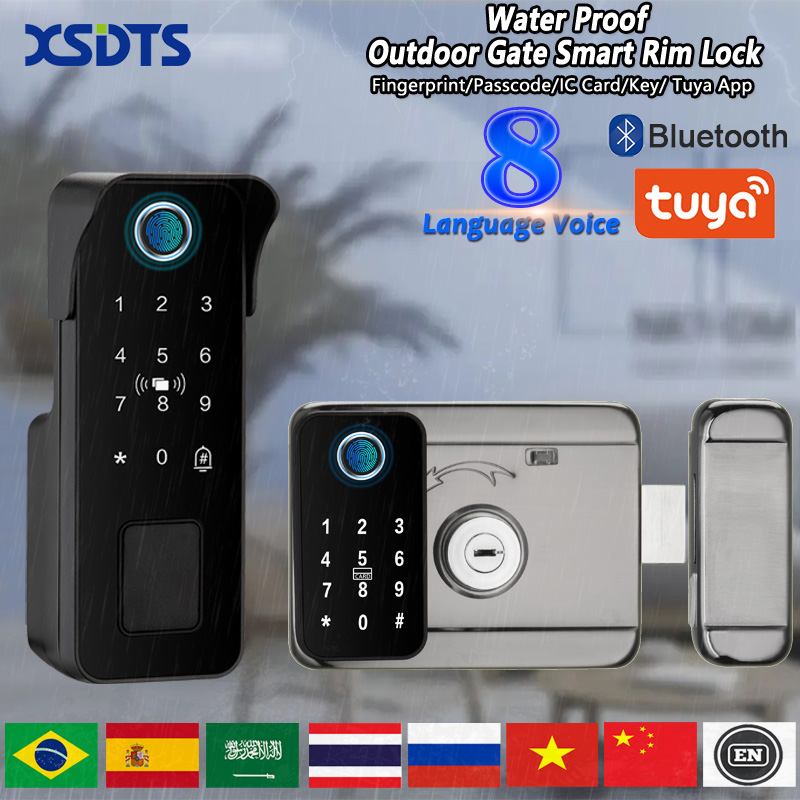 Waterproof Smart Door Lock Fin - Smart Garden Outdoor incelemesi ve fiyatı