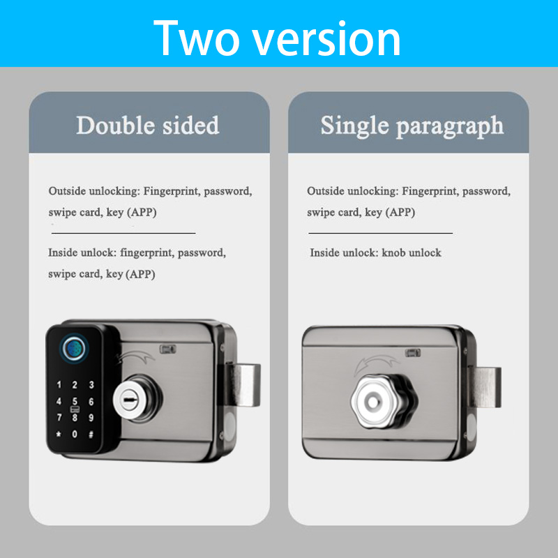 Waterproof Smart Door Lock Fin - Smart Garden Outdoor incelemesi ve fiyatı