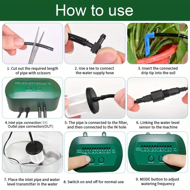 Solar Intelligent Irrigation K - Smart Garden Click And Grow incelemesi ve fiyatı