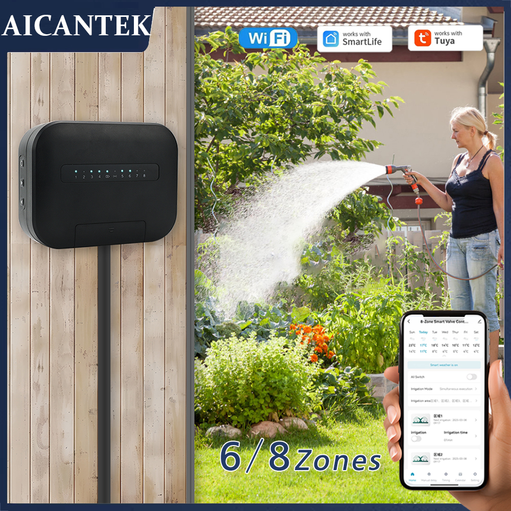 8 Zones Wifi Tuya Smart Garden - Smart Garden Sensors incelemesi ve fiyatı