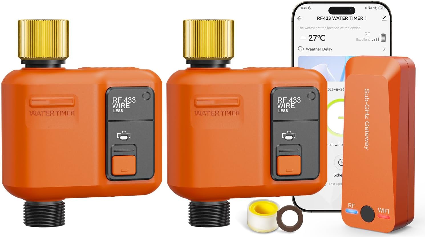 Smart WiFi Water Timer for Gar - Smart Garden Hose incelemesi ve fiyatı