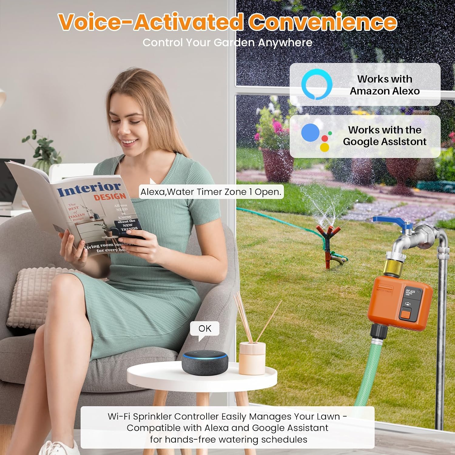Smart WiFi Water Timer for Gar - Smart Garden Hose incelemesi ve fiyatı