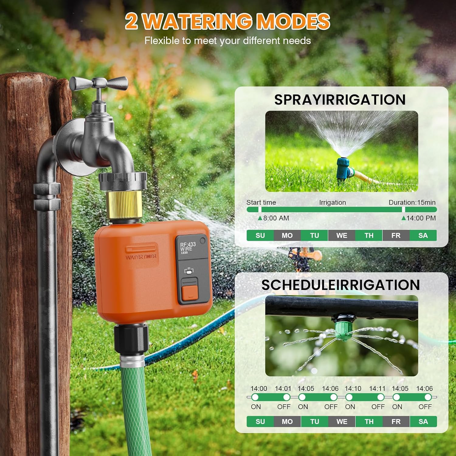 Smart WiFi Water Timer for Gar - Smart Garden Hose incelemesi ve fiyatı
