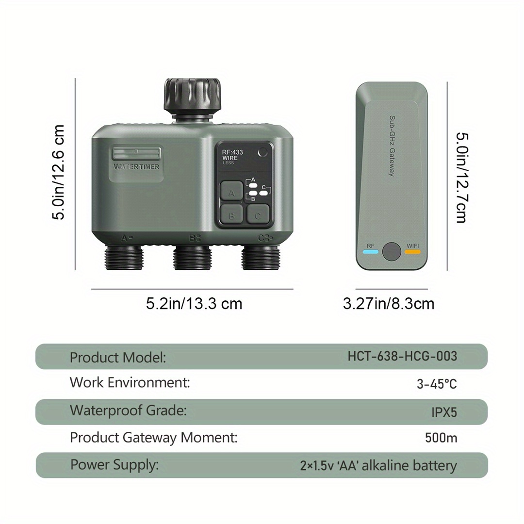 Eshico Smart Sprinkler Timer:  - Smart Garden Zone incelemesi ve fiyatı