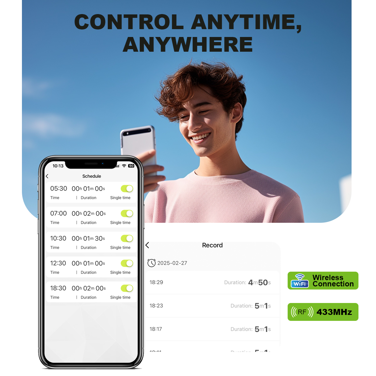 4 Outlet Programmable Water Ti - Smart Garden Sensors incelemesi ve fiyatı
