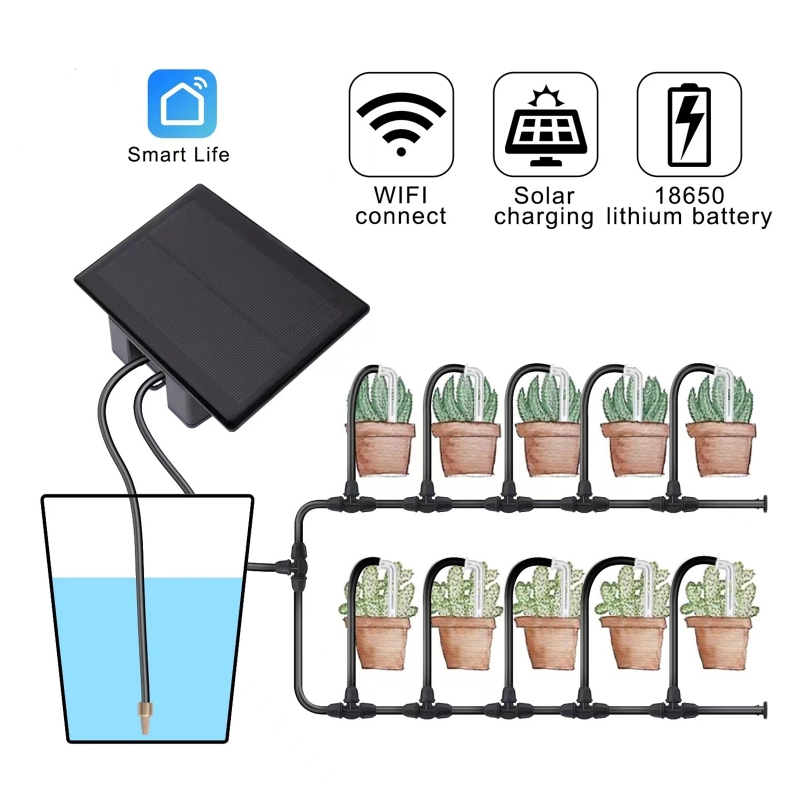 WIFI Solar Automatic Watering  - Smart Garden Watering System incelemesi ve fiyatı