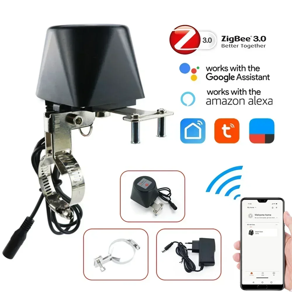 Tuya Zigbee Smart Gas Valve WI - Smart Garden Instructions incelemesi ve fiyatı