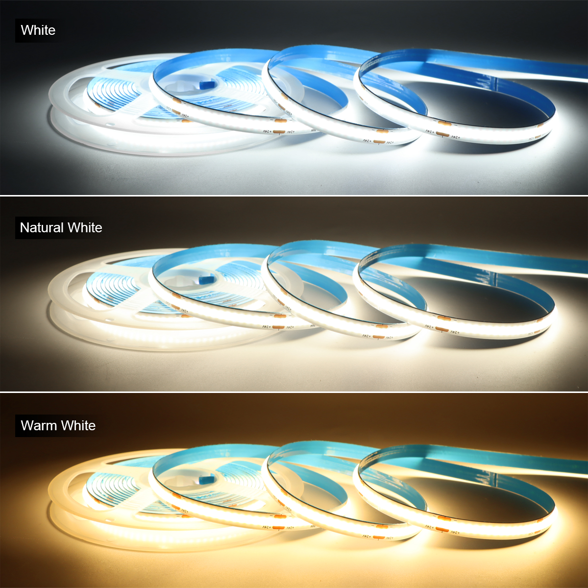 3M 5M 10M 24V COB LED Strip Li - Smart Garden Outdoor incelemesi ve fiyatı