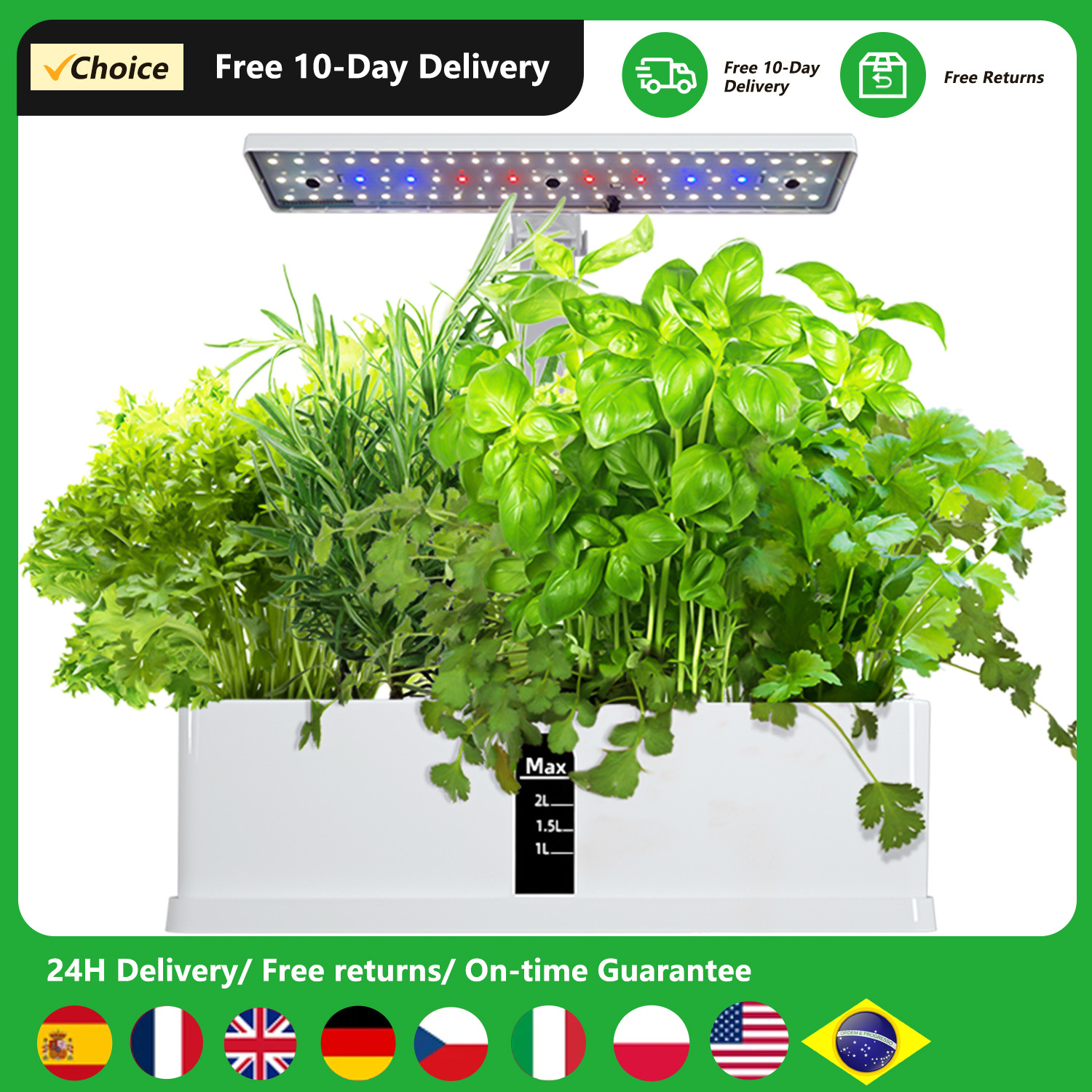 Smart Hydroponics Growing Syst - Smart Garden Click And Grow incelemesi ve fiyatı