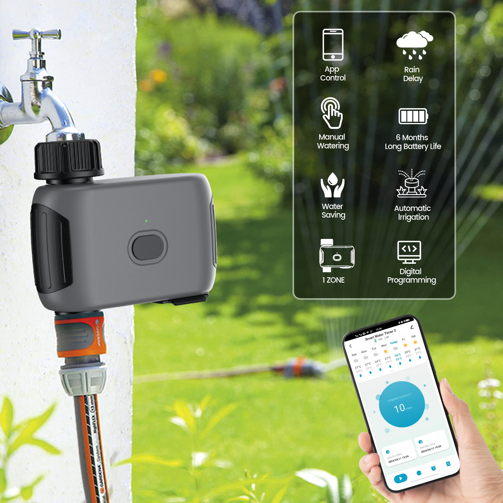 Insoma Wifi Sprinkler Timer Au - Smart Garden Hose incelemesi ve fiyatı