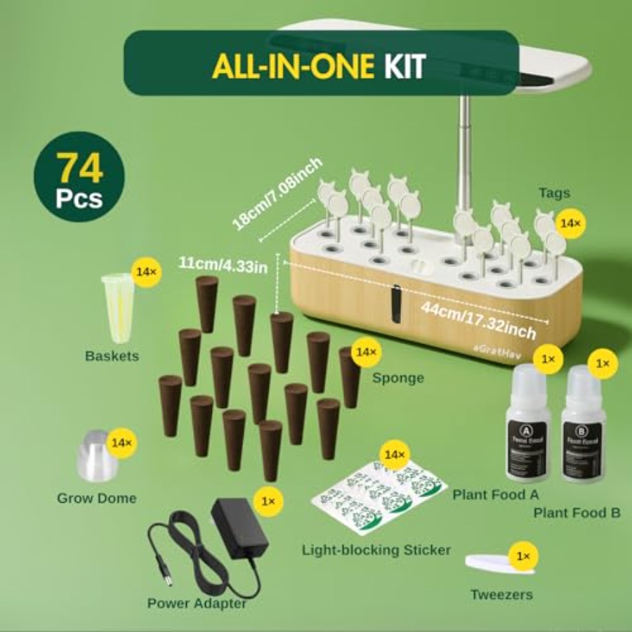 Hydroponics Growing System Kit - Smart Garden Is incelemesi ve fiyatı