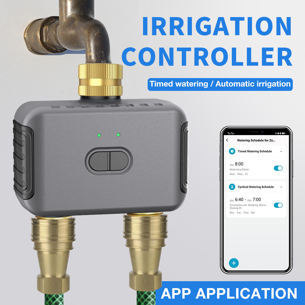 Tuya 2 Zone Watering Timer Gar - Smart Garden Watering System incelemesi ve fiyatı